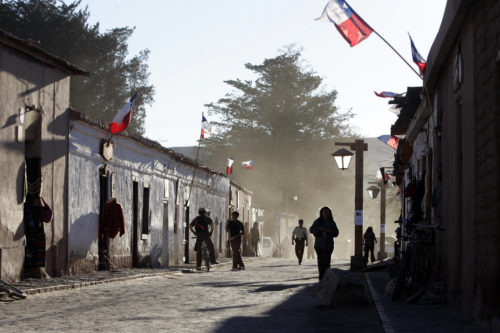 San Pedro de Atacama during the national holidays in Chile. © Carlos Padilla