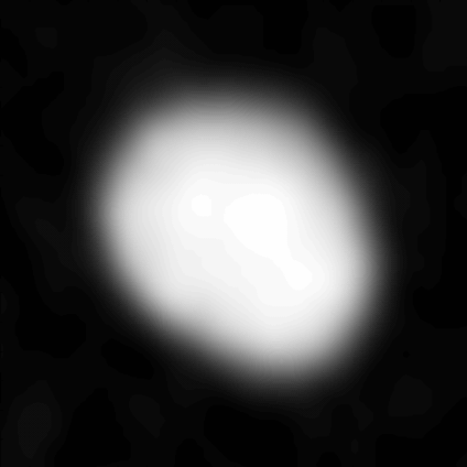 <p>Animación del asteroide Juno a partir de imágenes generadas por ALMA en el marco de su Campaña de Línea de Base Larga. Las imágenes se obtuvieron cuando Juno estaba a unos 295 millones de kilómetros de la Tierra. Créditos: ALMA (NRAO/ESO/NAOJ)</p>
