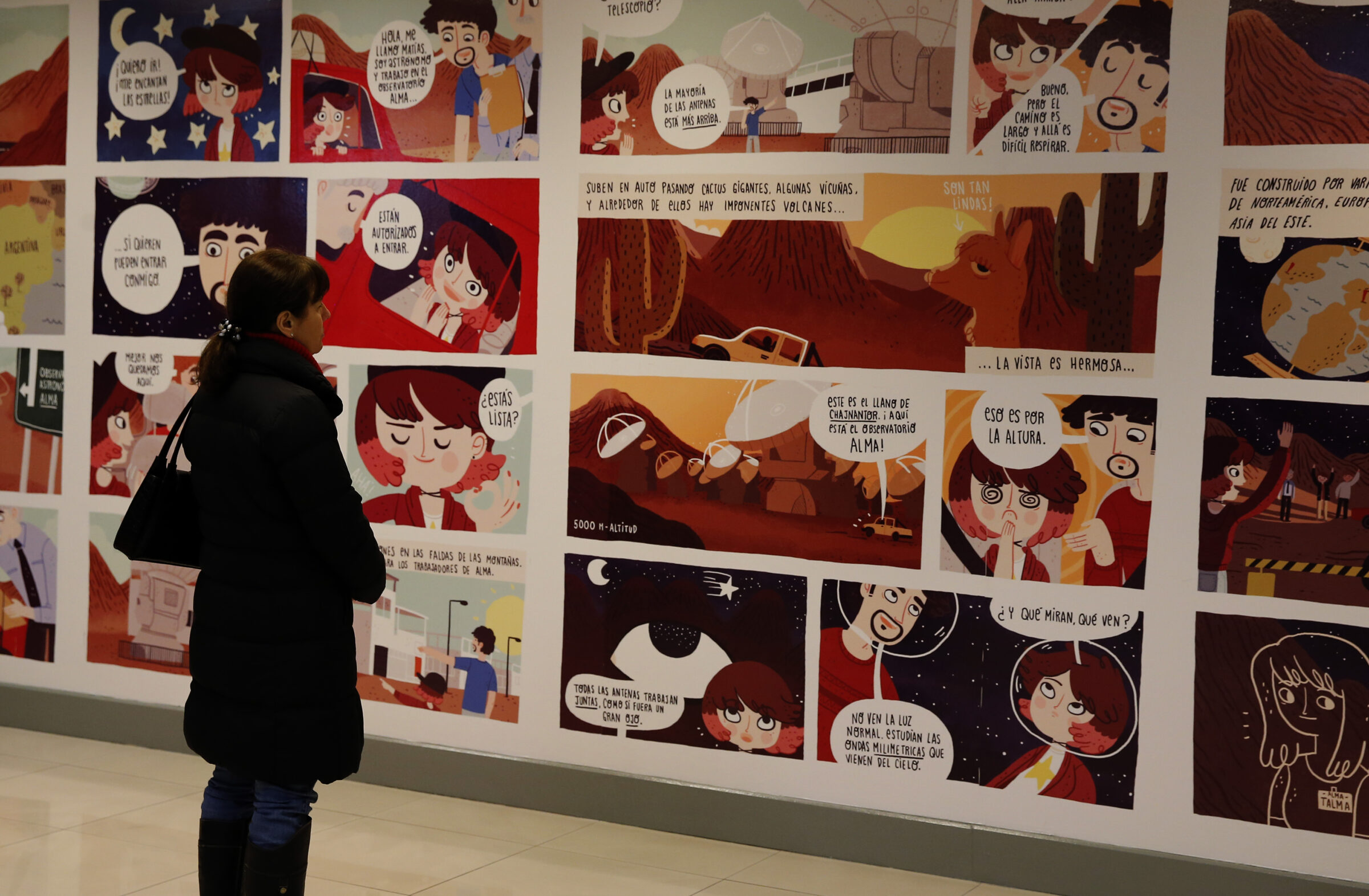 Inauguracion exposicion ALMA