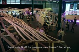 Sonidos de ALMA en Sónar+D · Barcelona