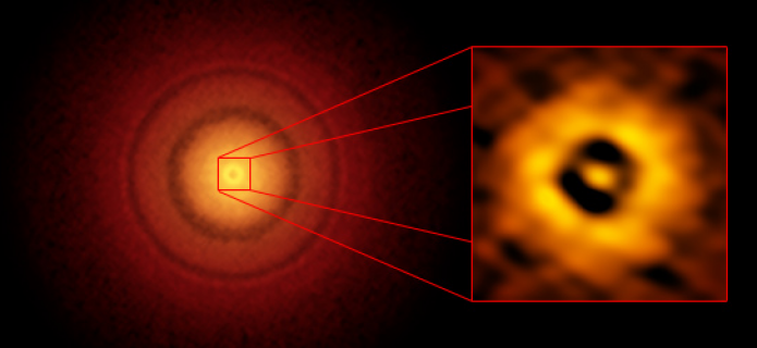 ALMA obtiene la mejor imagen de un disco protoplanetario