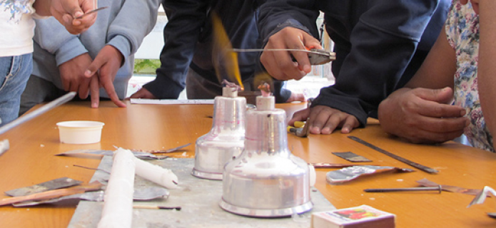 Students from Toconao teach science and English to their parents