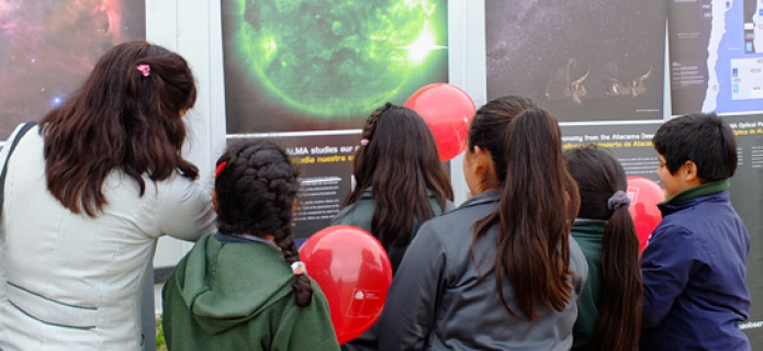 Observatorio ALMA se suma a feria escolar itinerante de ciencias