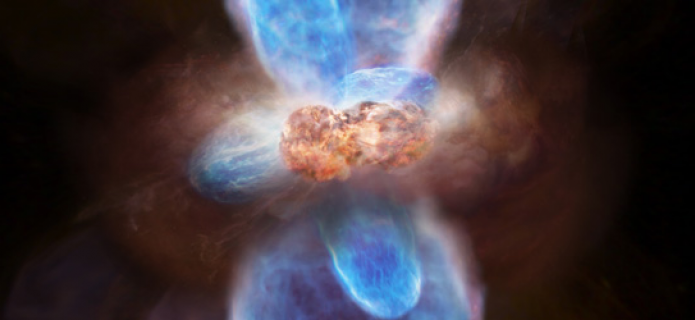 ALMA aclara complejo proceso de formación de estrellas gigantes