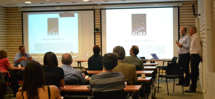 Presentation of ALMA status to the Chilean Astronomical Community