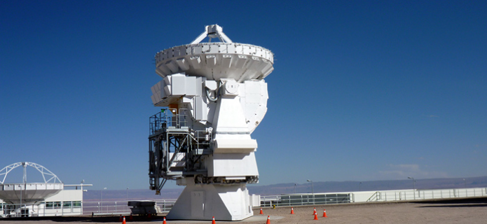 ALMA recibe la primera antena japonesa de 7 metros