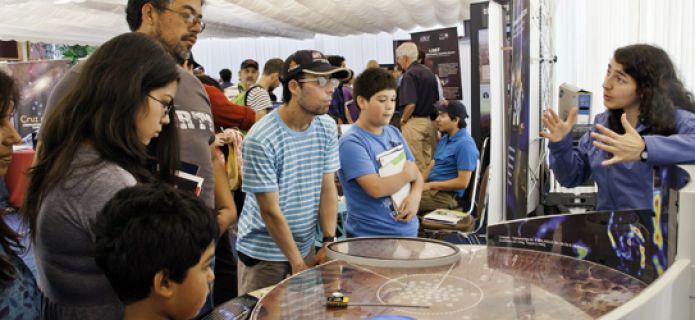 ALMA at Astroday in La Serena