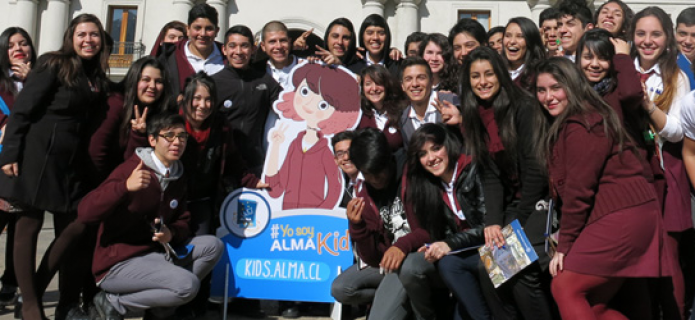 Observatorio ALMA lanza nuevo sitio web para niños