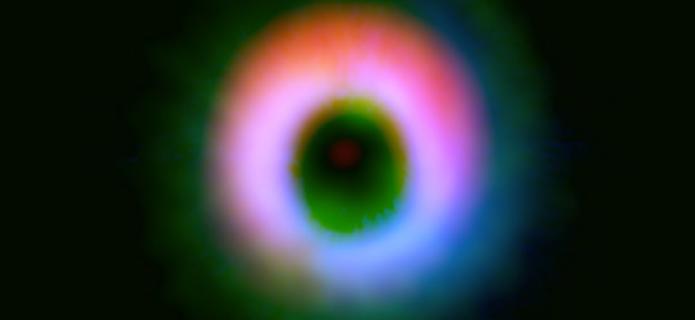 ALMA descubre zona de formación de sistema planetario gigante