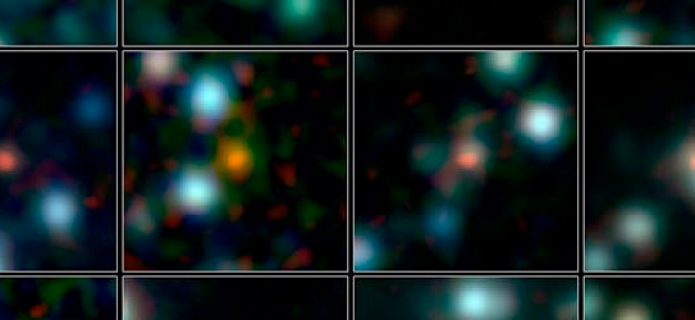 ALMA localiza galaxias tempranas en tiempo récord