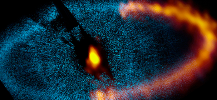 ALMA revela el funcionamiento de un sistema planetario cercano