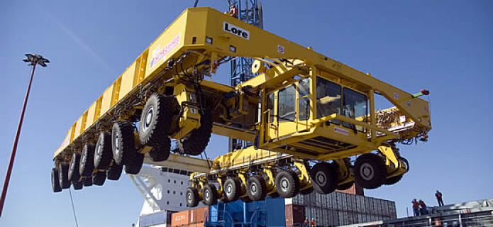 Han llegado a chile los 2 transportadores de ALMA