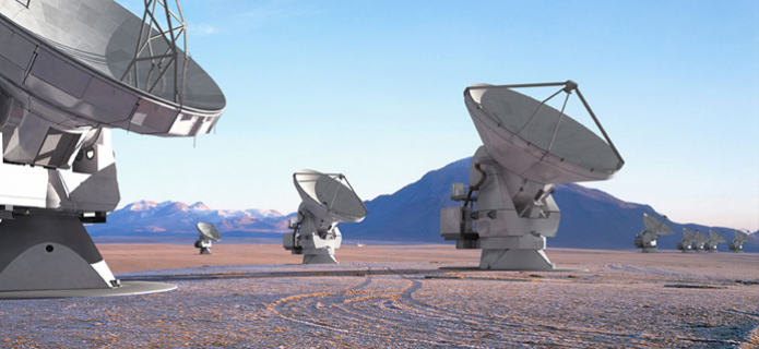 ALMA partners award prototype antenna contracts in Europe and the USA