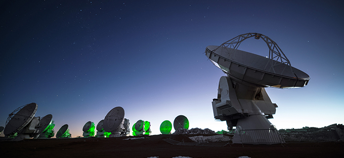 ALMA alcanza máxima sensibilidad polarimétrica