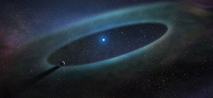 ALMA descubre inesperadas concentraciones de gas alrededor de grandes estrellas