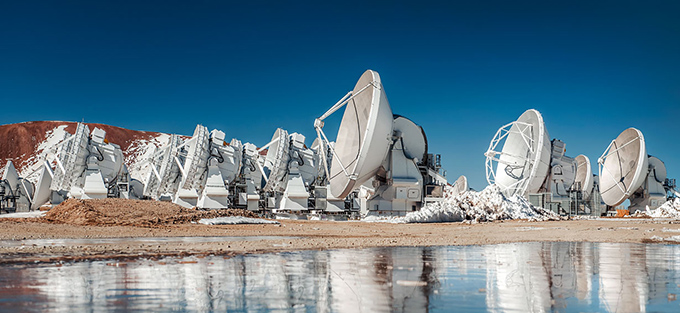 Nueva webcam de ALMA ofrece espectacular vista del observatorio