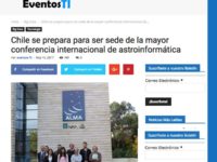 Chile se prepara para ser sede de la mayor conferencia internacional de astroinformática
