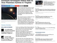 Scientists Investigate Debris Disk In Near Planetary System 61 Virginis
