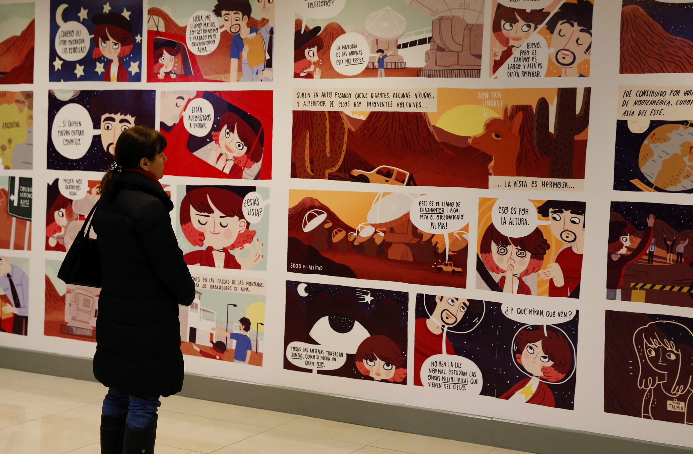 Inauguracion exposicion ALMA