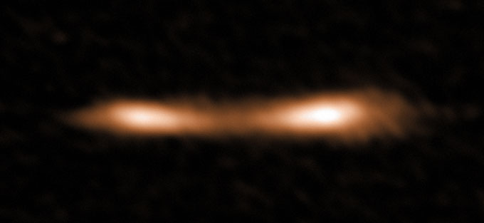 ALMA detecta enormes reservas ocultas de gas turbulento en galaxias distantes