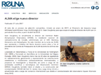 ALMA elige nuevo director