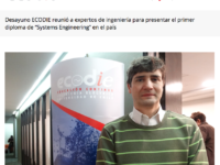 Desayuno ECODIE reunió a expertos de la ingeniería para presentar el (…)