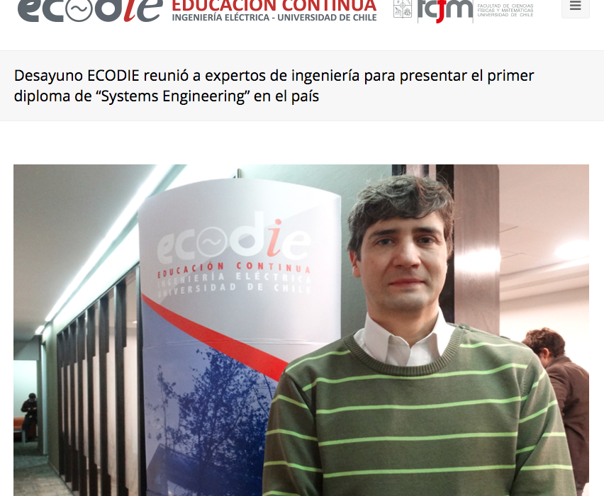 Desayuno ECODIE reunió a expertos de la ingeniería para presentar el (...)