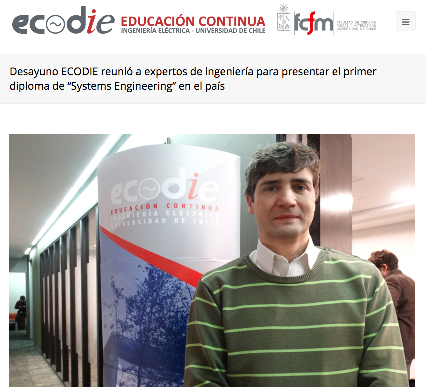 Desayuno ECODIE reunió a expertos de la ingeniería para presentar el (...)