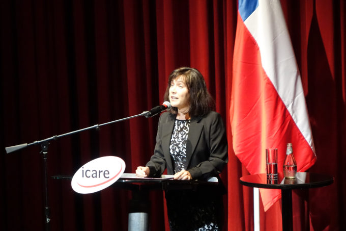 Paulina Bocaz (AUI) giving ALMA's thanks speech. Credit: ALMA (ESO/NAOJ/NRAO)