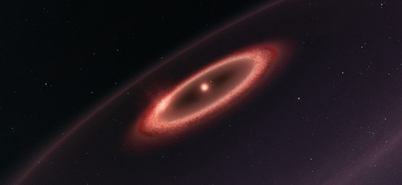 ALMA Discovers Cold Dust Around Nearest Star