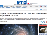 El manejo de datos astronómicos en Chile abre inéditos desafíos para las próximas décadas