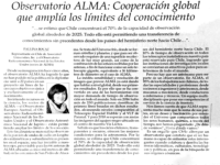 Observatorio ALMA: Cooperación global que amplía los límites del conocimiento