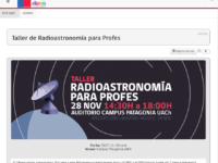 Taller de Radioastronomía para Profes