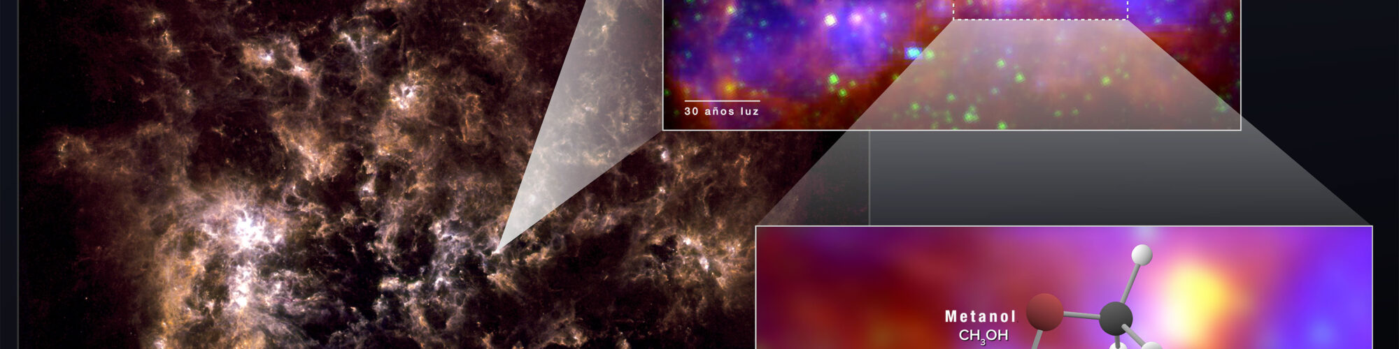 Gran Nube de Magallanes contiene moléculas orgánicas sorprendentemente complejas