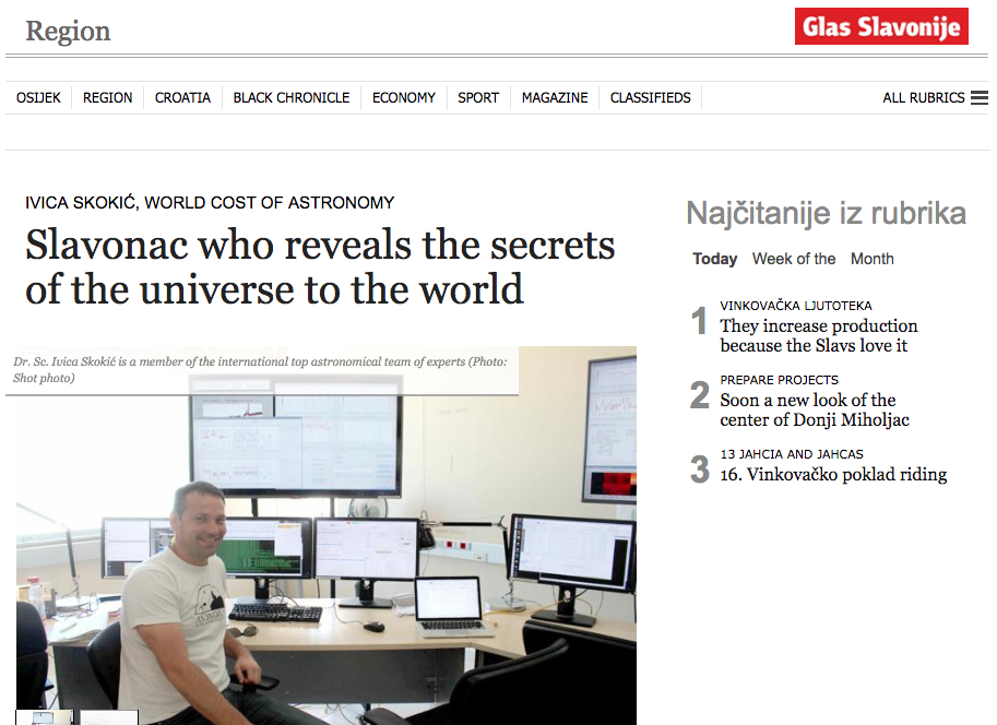 "Slavonav reveals the secrest of the universo to the world".