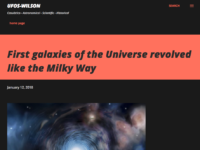 “First galaxies of the universo revolved like the Milky Way”.
