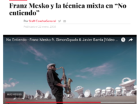 Franz Mesko y la técnica mixta en -No entiendo-