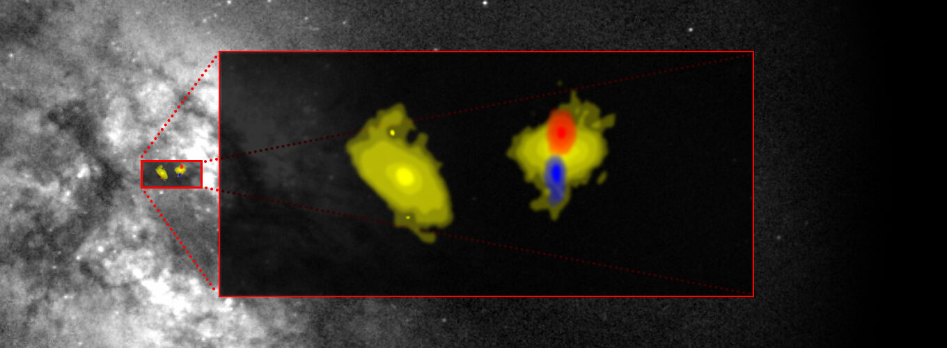 ALMA Observes Outflow in Ultraluminous Infrared Galaxy