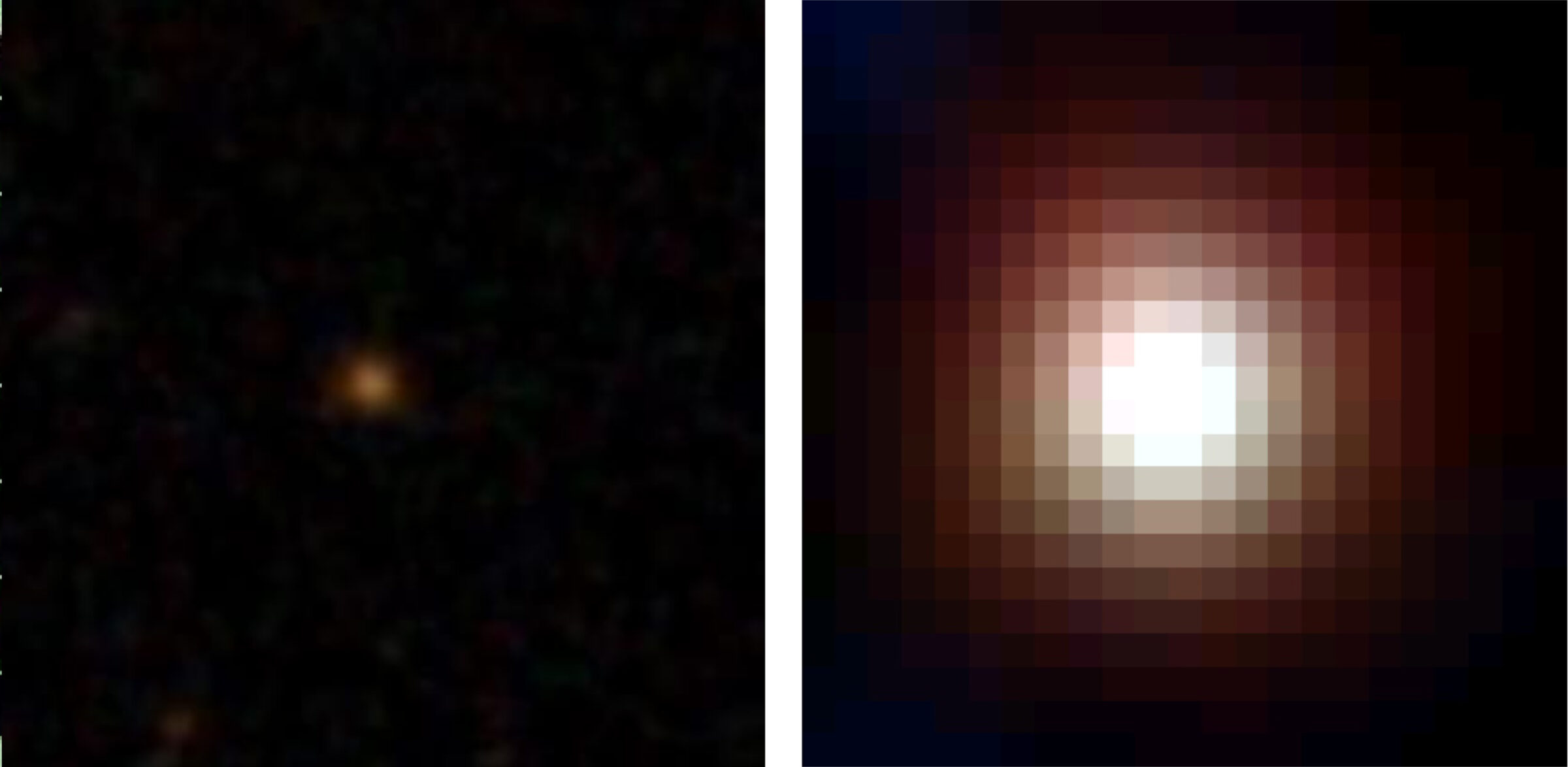 Increíblemente brillantes en el infrarrojo