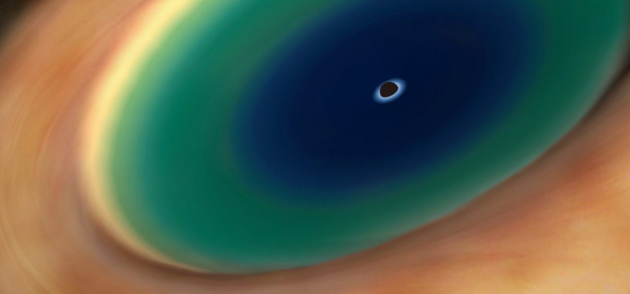 ALMA Observes a Rotating Dust and Gas Donut around a Supermassive Black Hole