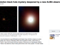 Co-evolution black hole mystery deepened by a new ALMA observation.