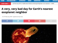 A very, very bad day for Earth’s nearest exoplanet neighbor.