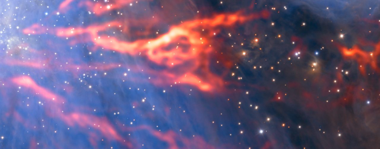 ALMA Reveals Inner Web of Stellar Nursery