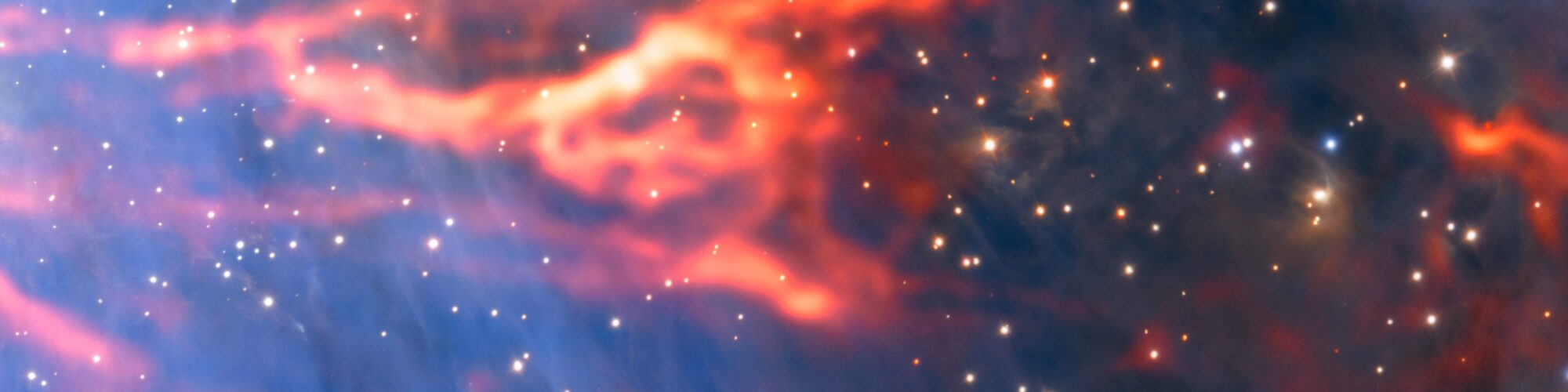 ALMA revela la red interna de una guardería estelar