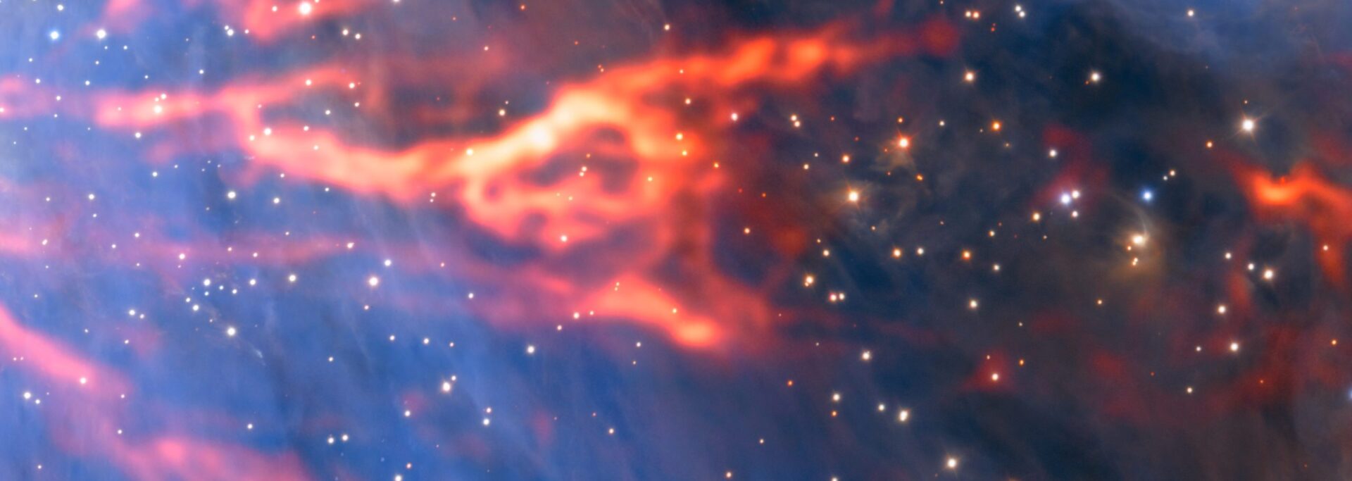 ALMA revela la red interna de una guardería estelar