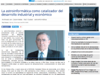 La astroinformática como catalizador del desarrollo industrial y económico