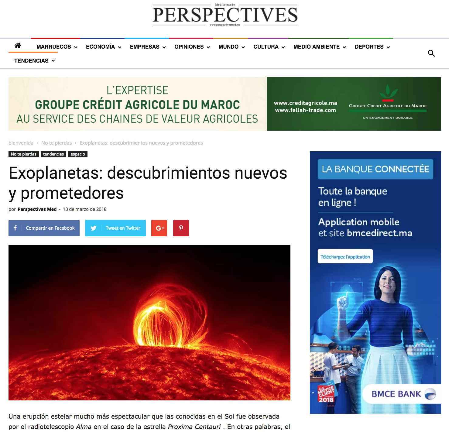 Exoplanetas: descubrimientos nuevos y prometedores