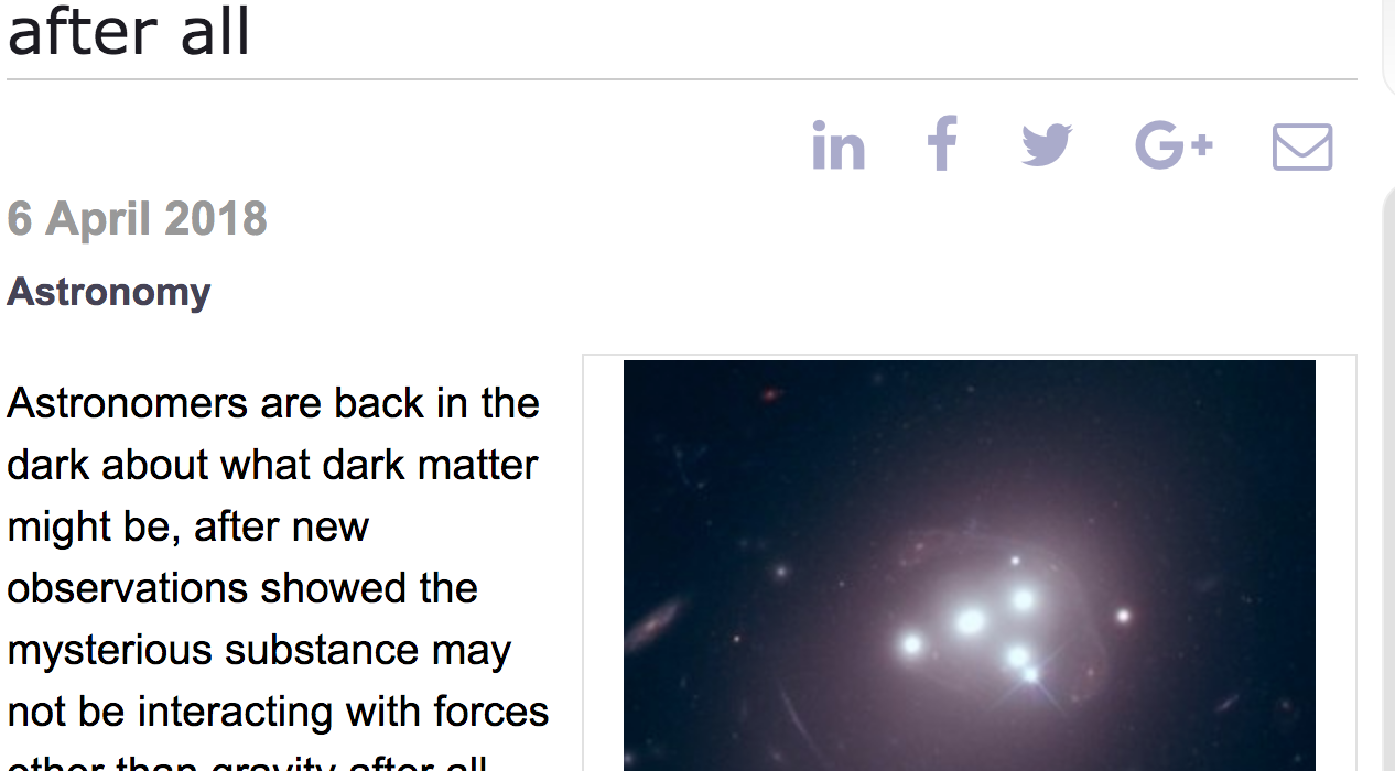 Dark matter might not be interactive after all