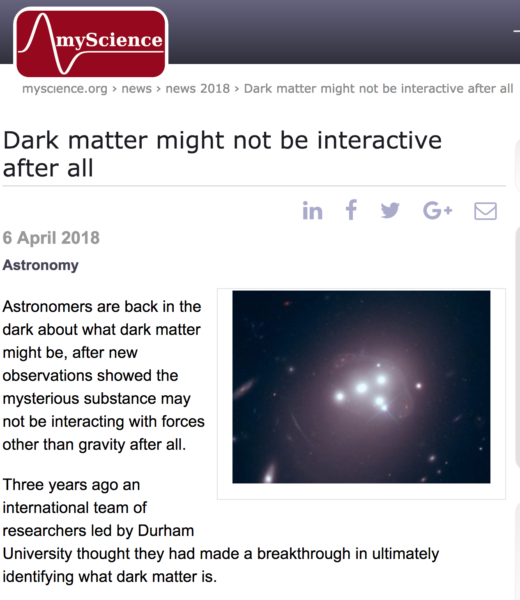 Dark matter might not be interactive after all