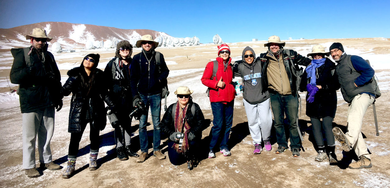 New ACEAP astronomic expedition visits ALMA